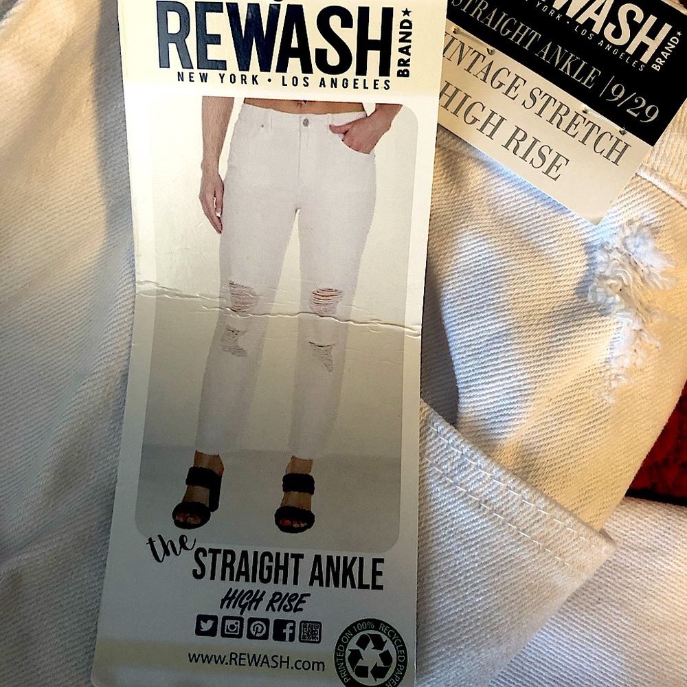 Womens straight ankle vintage high rise jeans ✨NEVER WORN✨